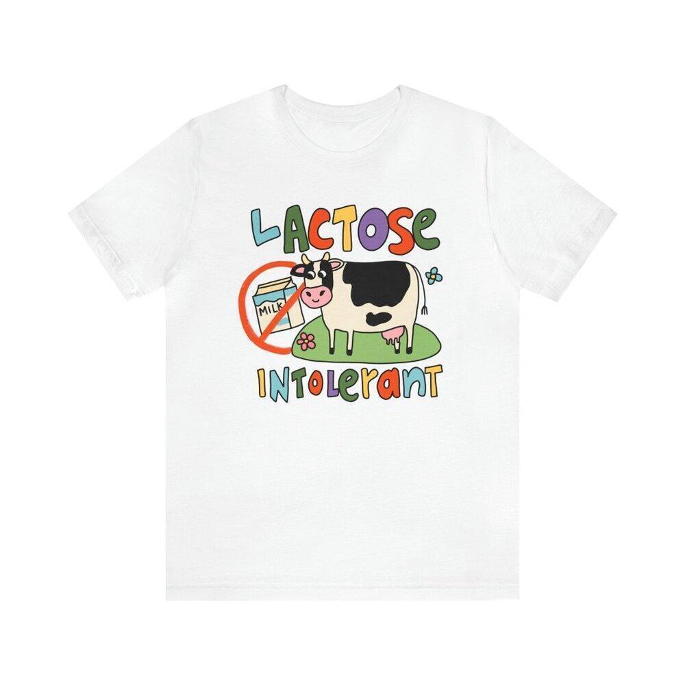 Lactose Intolerant Retro Humor Graphic Collector Classic Statement Funny Gift